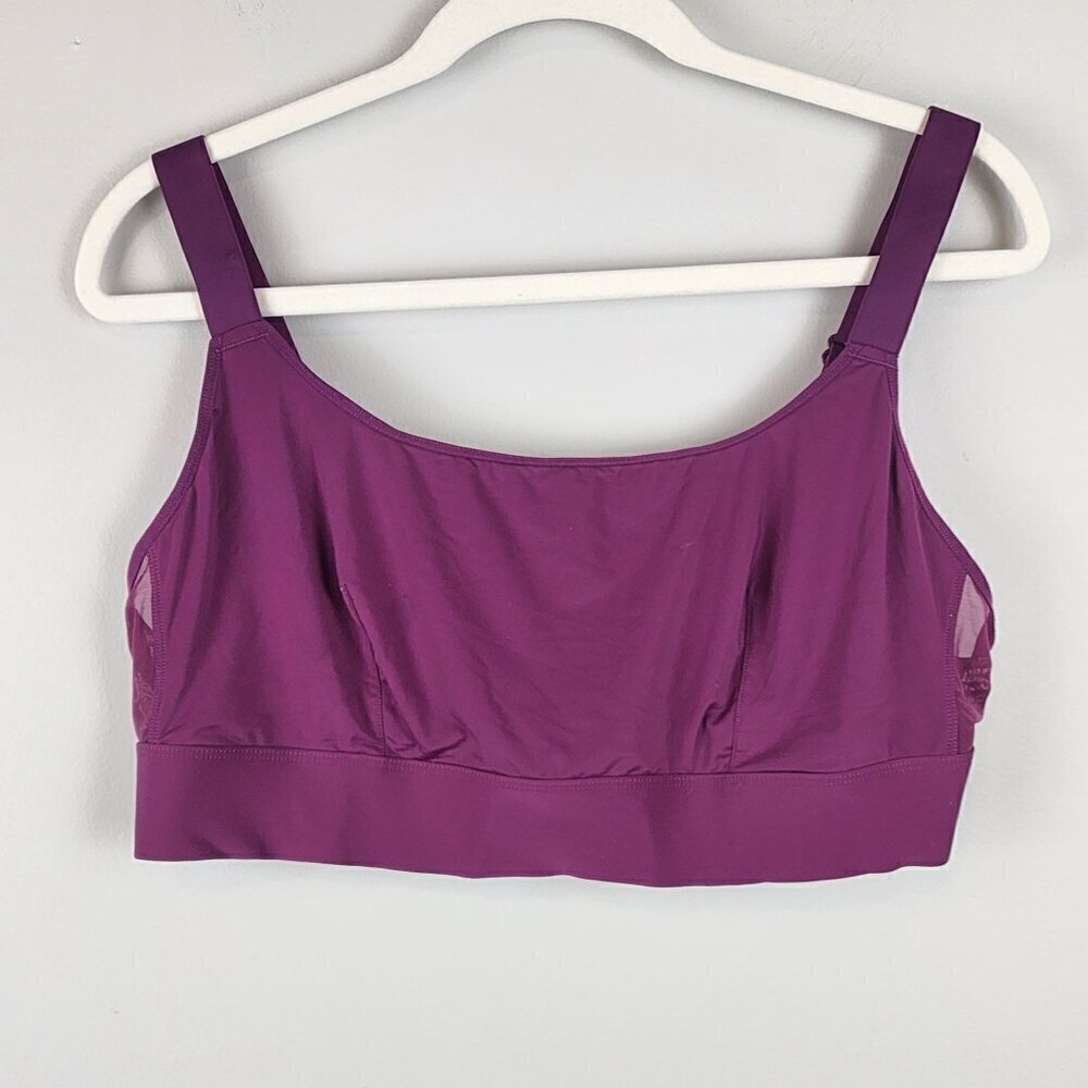 Parade purple bralette plus size 3Xl bra
